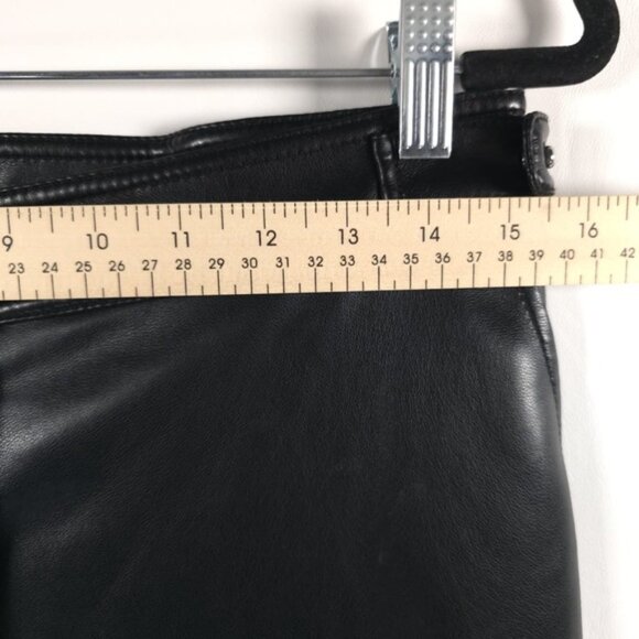 NWT JONATHAN SIMKHAI Faux Leather Wide Leg Pants STYLE 522-4058-V Jamie Size 10 - Picture 6 of 15